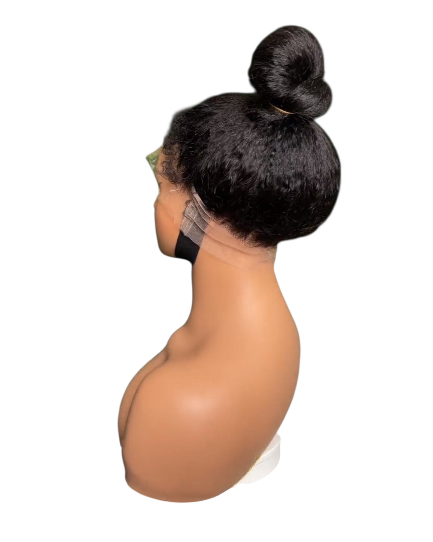 360 HD lace wig with invisible Strap 16 inch