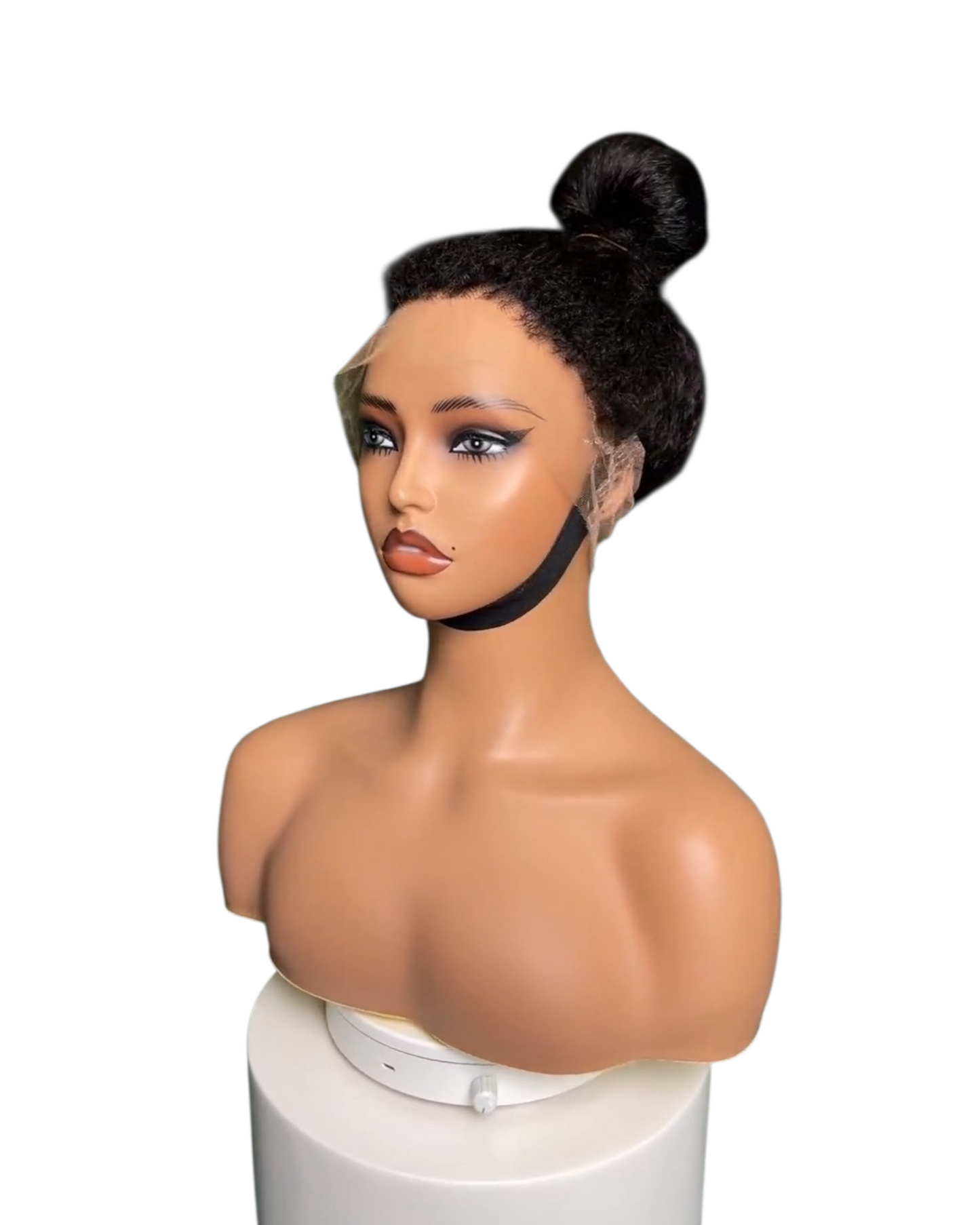 360 HD lace wig with invisible Strap 16 inch