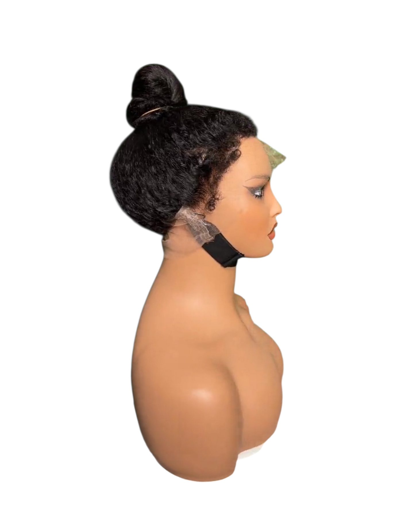 360 HD lace wig with invisible Strap 16 inch