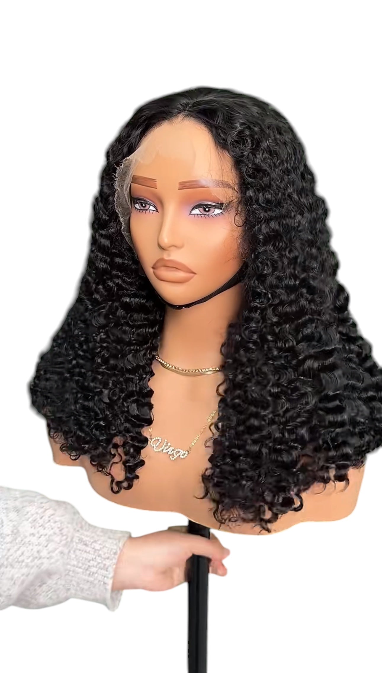 13x4 SDD Burmese curly 18 inch
