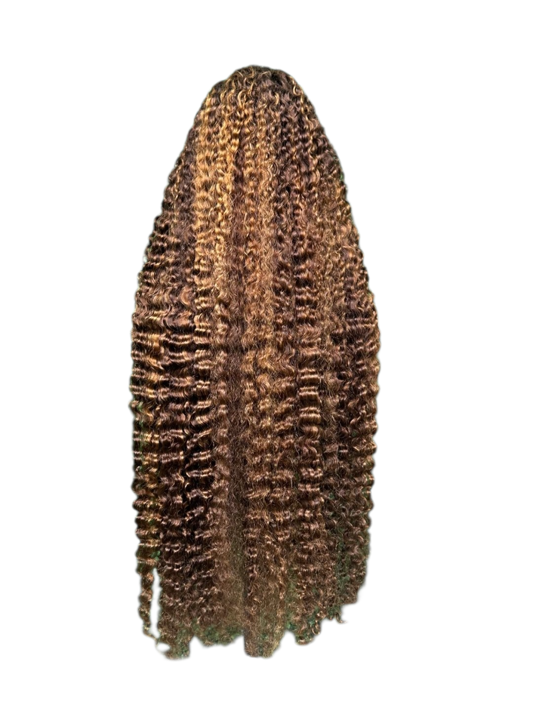 13x6 Burmese curly lace frontal wig x 40inch