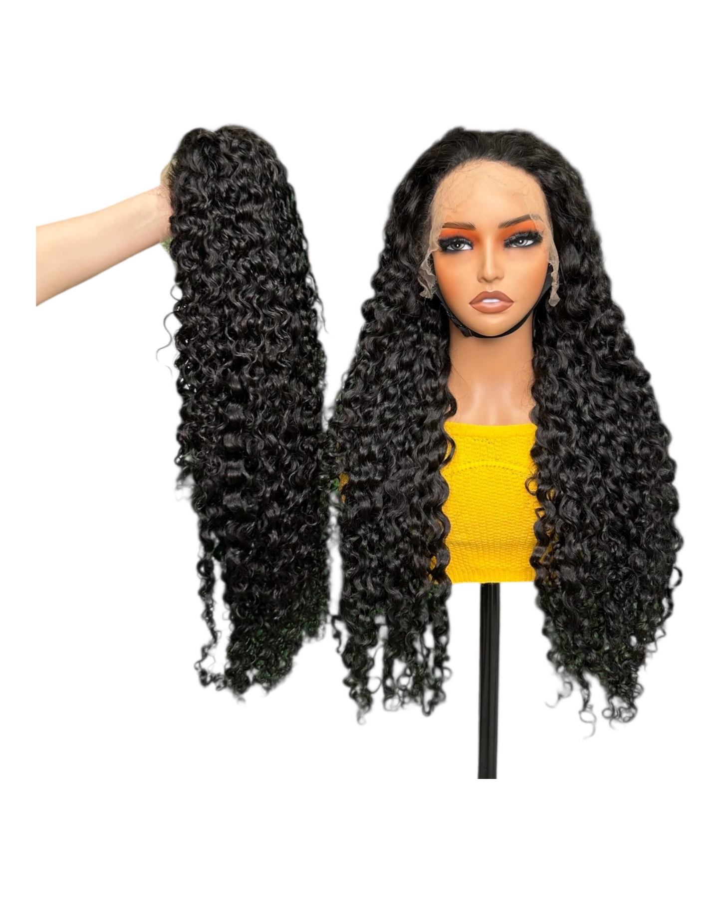 13x4 Italian curly frontal lace wig