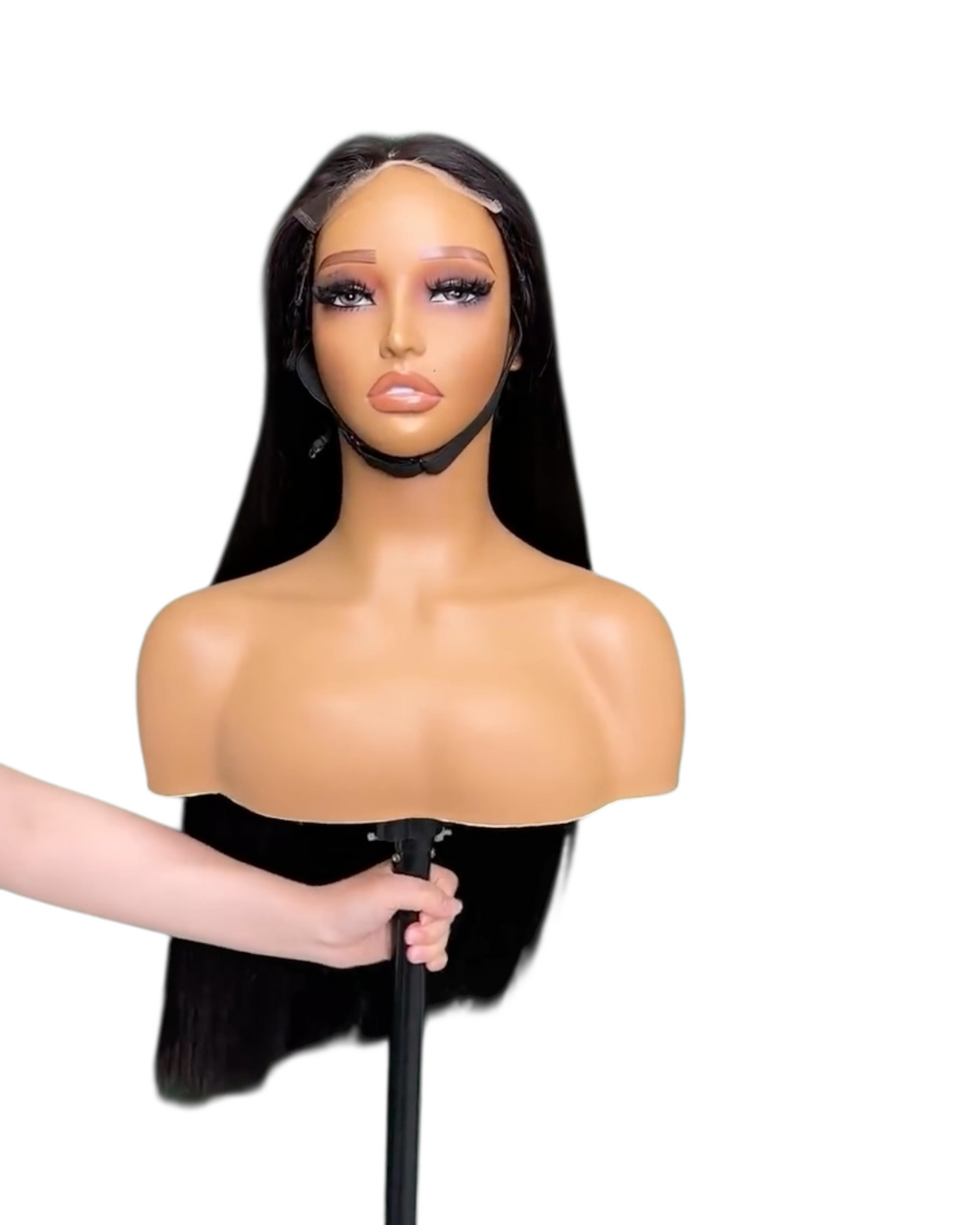 5x5 HD Glueless Vietnam Bone Straight lace wig