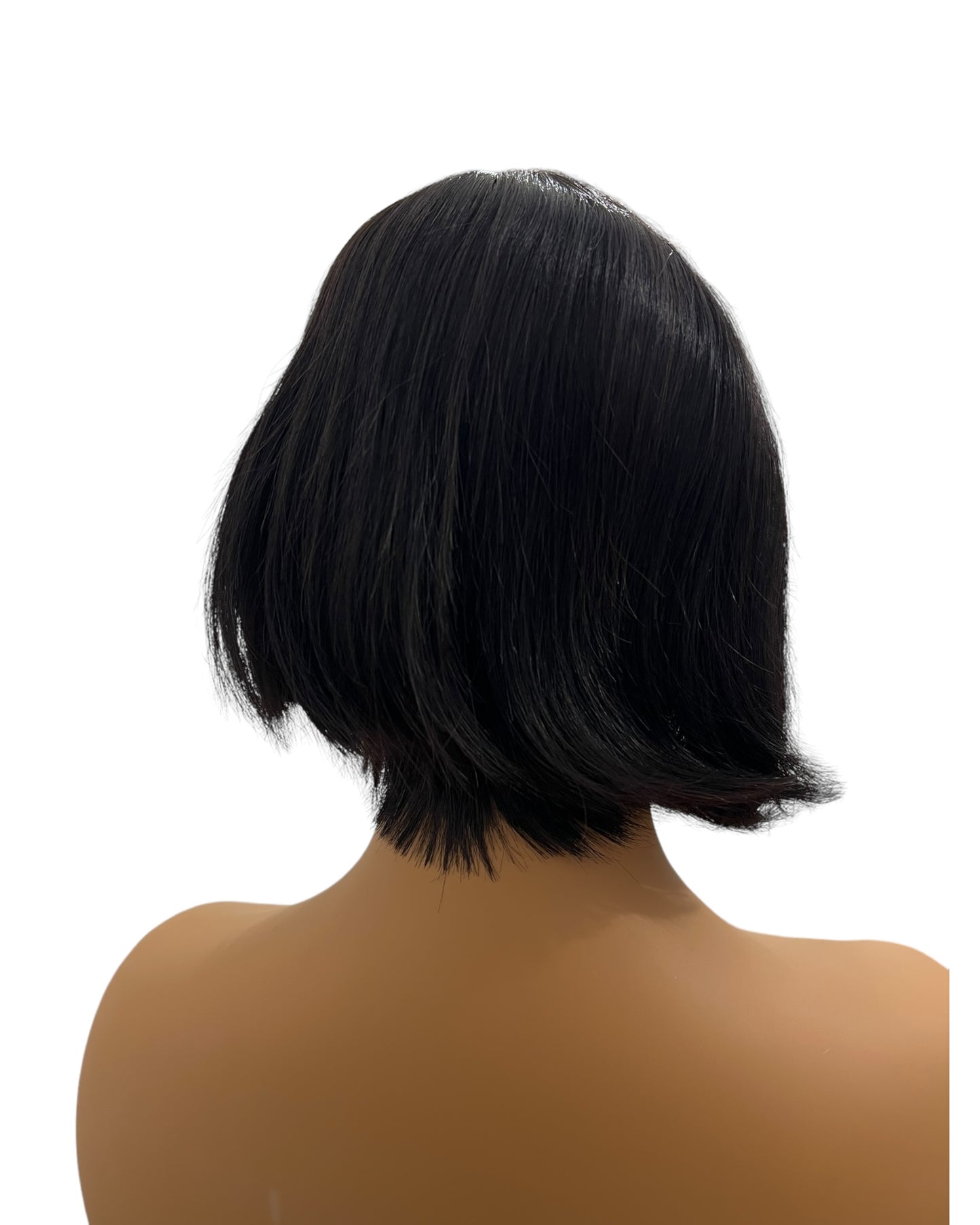 Peluca pixi de 8 pulgadas sin encaje y 100% cabello humano