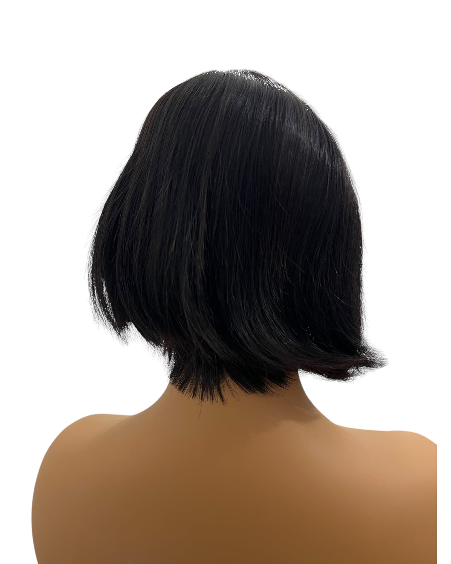 Peluca pixi de 8 pulgadas sin encaje y 100% cabello humano