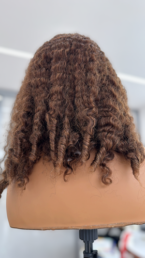 DD 5x5 Burmese curly wig 250%