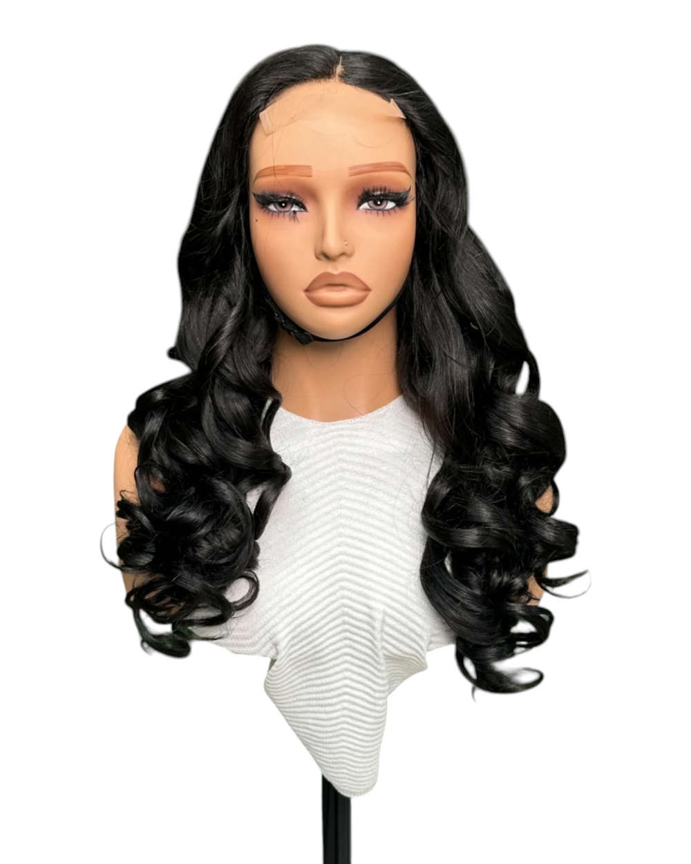 SDD super double drawn 4*4 closure wig 22 inch