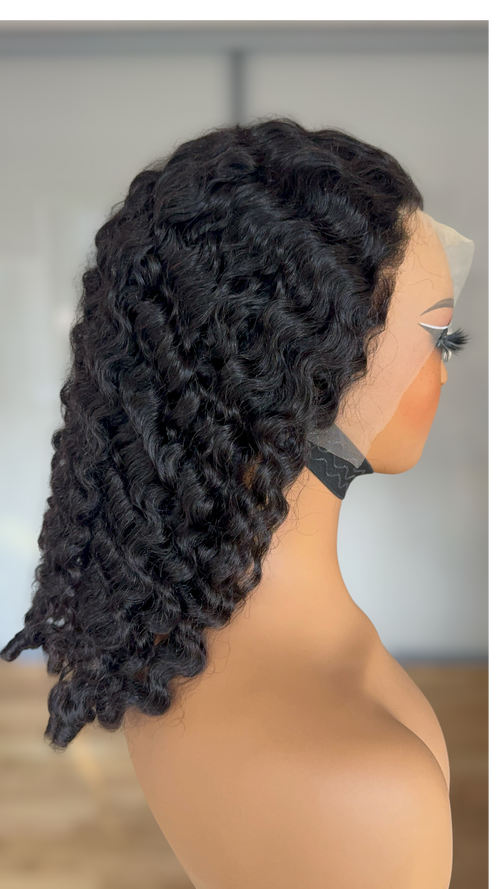 DD 5x5 Burmese curly wig 250%
