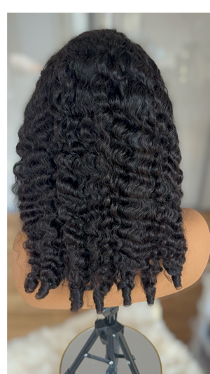 DD 5x5 Burmese curly wig 250%