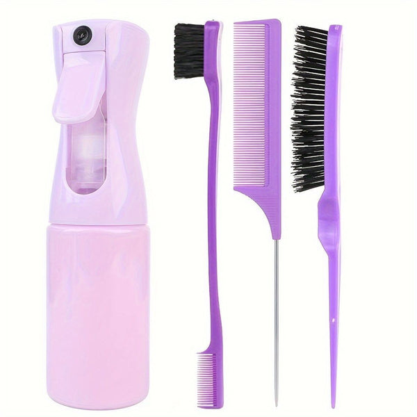 Three-piece hair detangling set