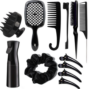 Detangling Brush Hair Set Easy Clean Hair Care Styling Tools