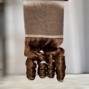 #4 SDD Bouncy curls human hair bundles Vietnam wefts.