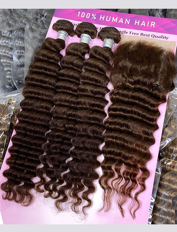 4 piece set Human Hair packet.