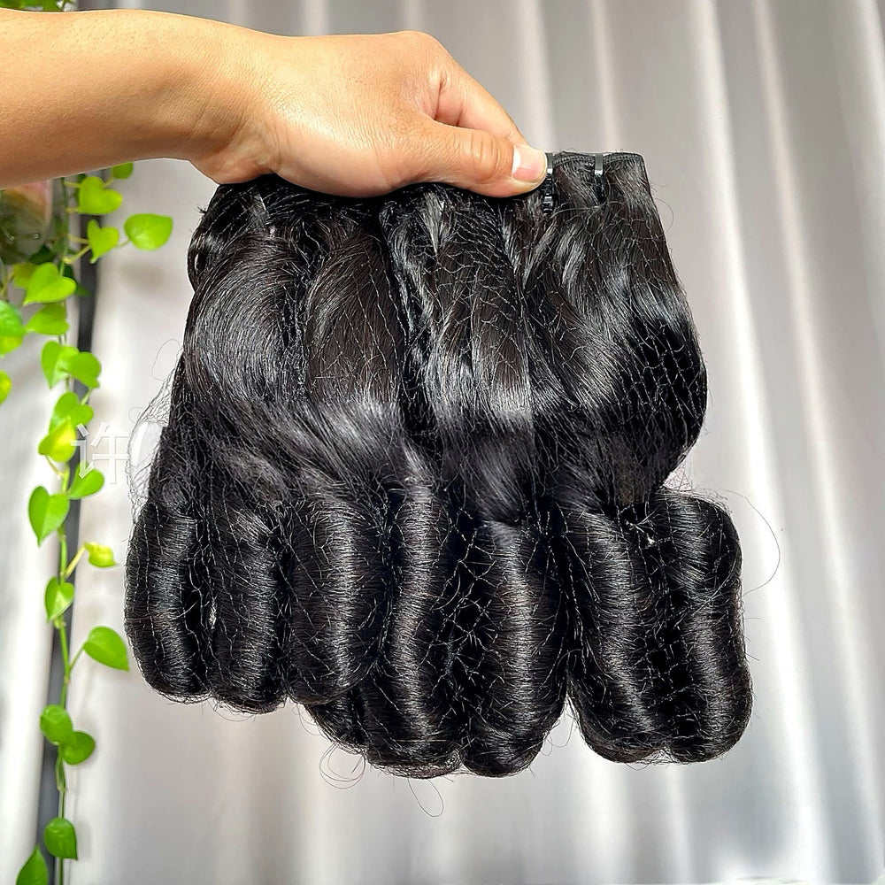 SDD Bouncy Curls Human Hair Bundles Vietnam Hair Weft