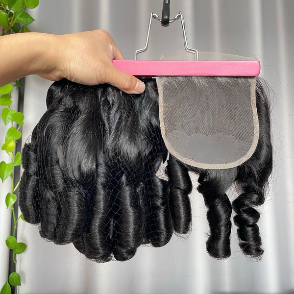 SDD Bouncy Curls Human Hair Bundles Vietnam Hair Weft