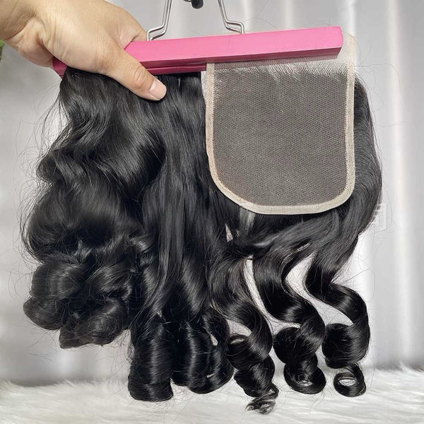 SDD Bouncy Curls Human Hair Bundles Vietnam Hair Weft
