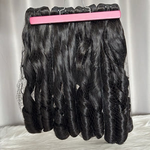 SDD Bouncy Curls Human Hair Bundles Vietnam Hair Weft
