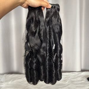 SDD Bouncy Curls Human Hair Bundles Vietnam Hair Weft