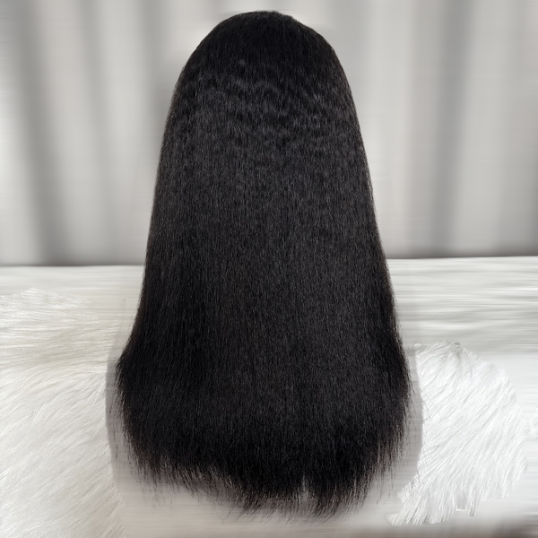 SDD Kinky Straight Half Wig 250%