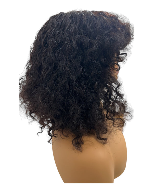 Fringe Curly Wig