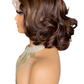 4×6 lace wig 8-inch Super double drawn fashionable  big curly short real hair