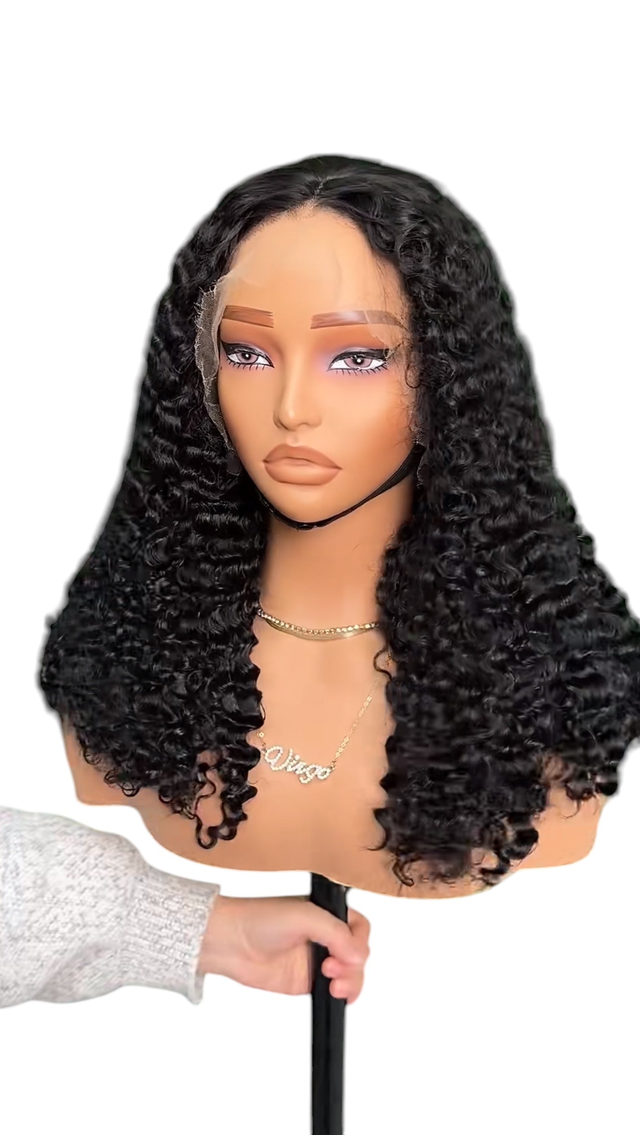 13x4 SDD Burmese curly 18 inch
