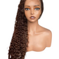 13x4 Brown curly full frontal lace wig
wavy 200%