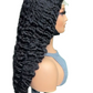 5x5 SDD Burmese curly closure wig x 24inch
