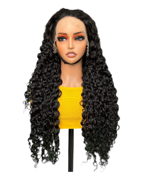 13x4 Italian curly frontal lace wig