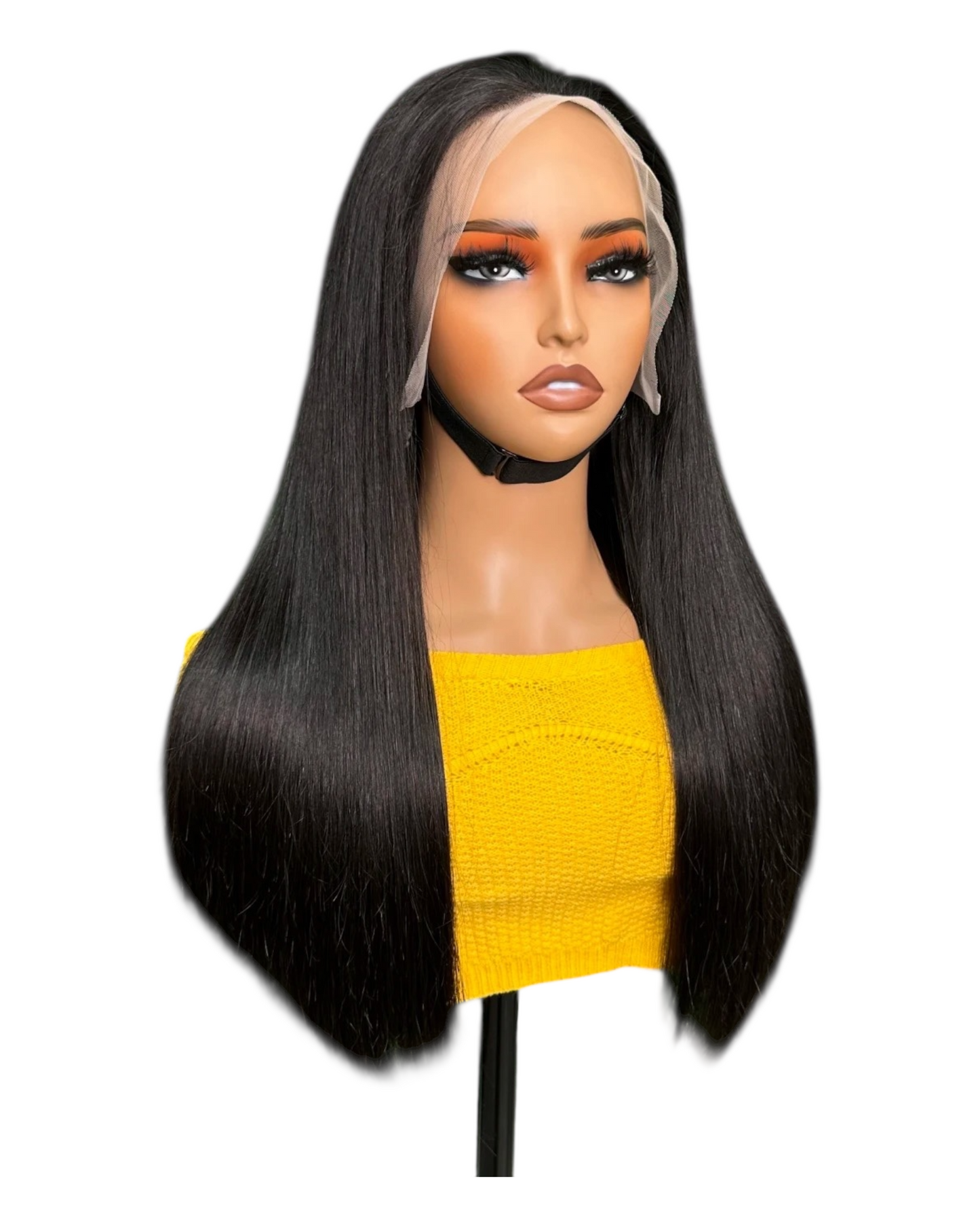 13*4 frontal lace bone straight wig 300% density