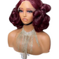 4×6 lace wig 8-inch Super double drawn fashionable  big curly short real hair