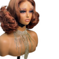 4×6 lace wig 8-inch Super double drawn fashionable  big curly short real hair
