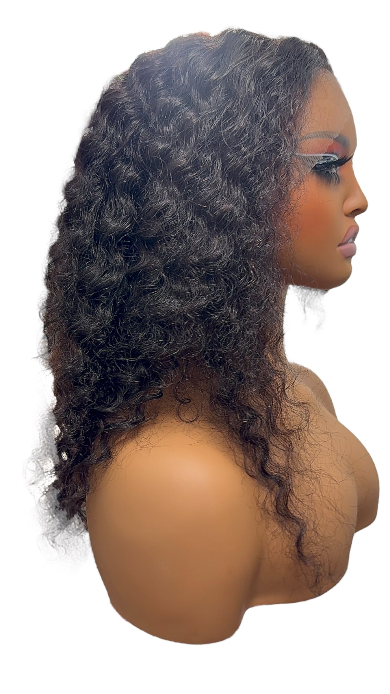 13x4 16inch natural deep 180% lace wig