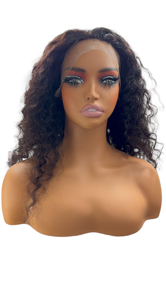 13x4 16inch natural deep 180% lace wig