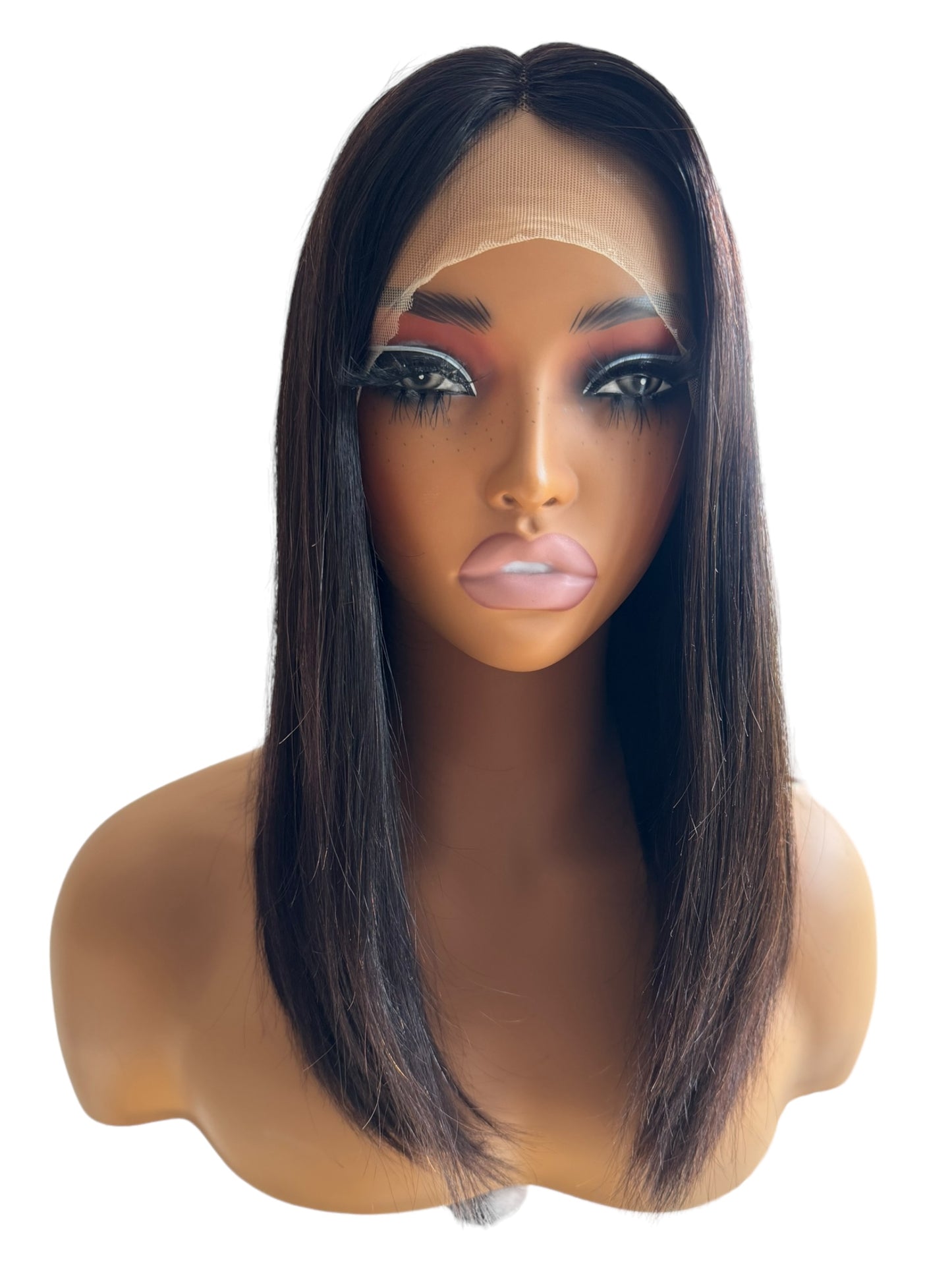 T part Natural Bob lace wig 10 inch 180%