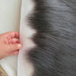 13*4 Hd Transparent Lace Straight Human Hair Frontal