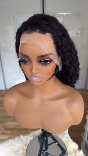DD 5x5 Burmese curly wig 250%