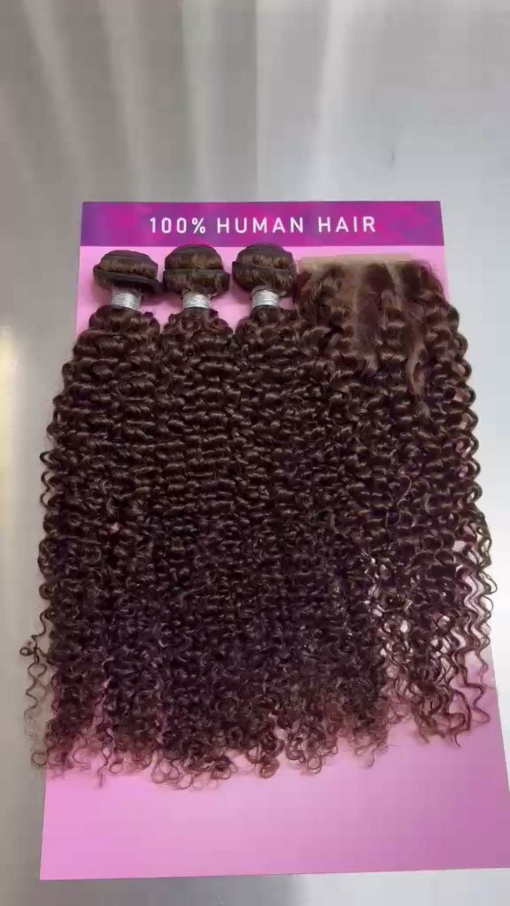 4 piece set Human Hair packet.
