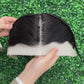13*4 Transparent Lace Braided 12 inch Topper Frontal Hairpiece Auto Gele for Turban Half Wigs Hedband Wigs
