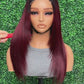 4x4 SDD layered bob wig x 16 inch straight hair