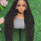 13x6 Burmese curly lace frontal wig x 40 inch