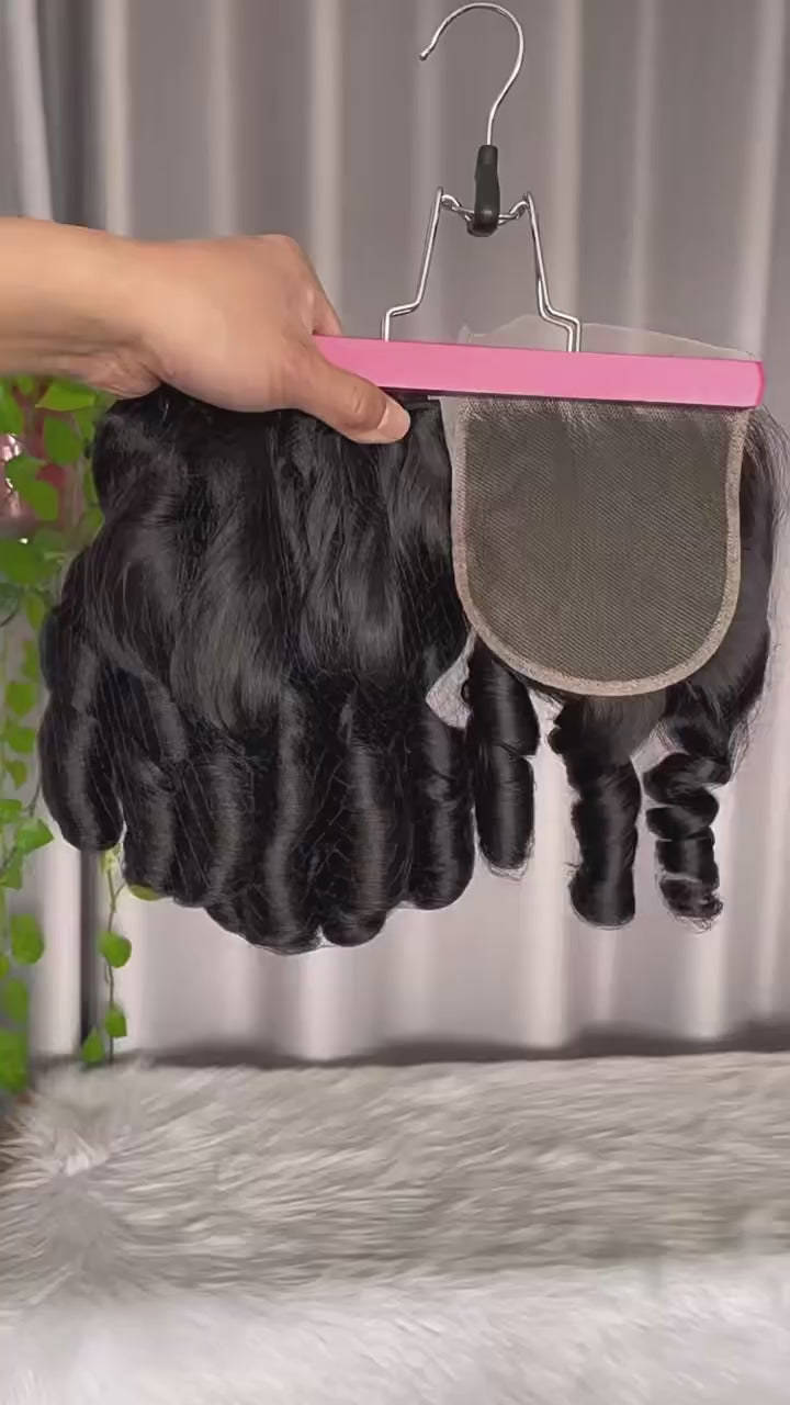 SDD Bouncy Curls Human Hair Bundles Vietnam Hair Weft