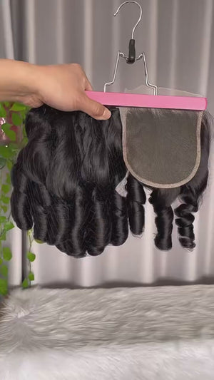 SDD Bouncy Curls Human Hair Bundles Vietnam Hair Weft